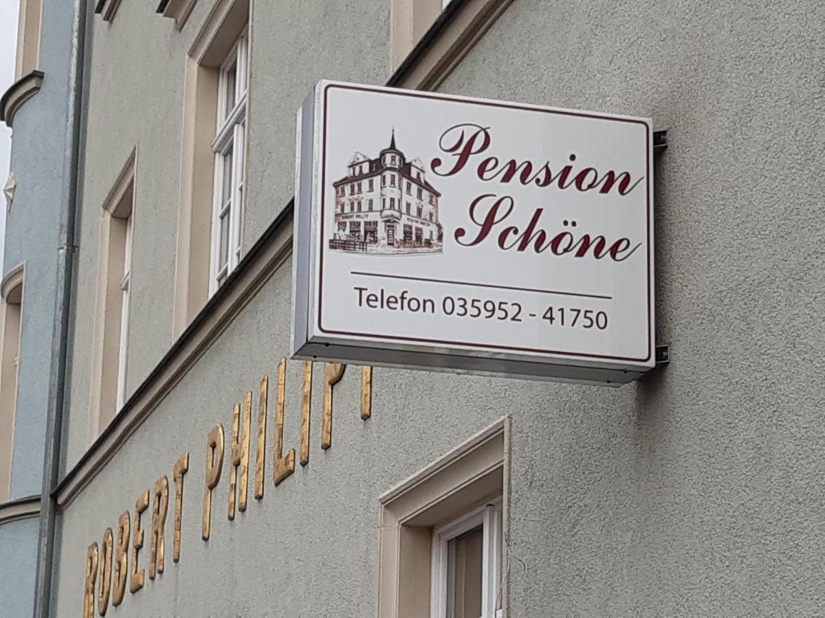เพนชั่น เชินเนอ Hotel Grossrohrsdorf ภายนอก รูปภาพ